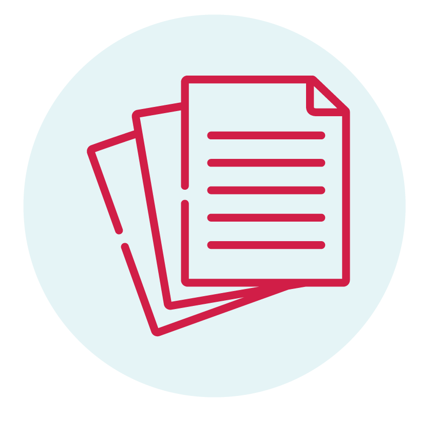 Graphic icon of infopacket