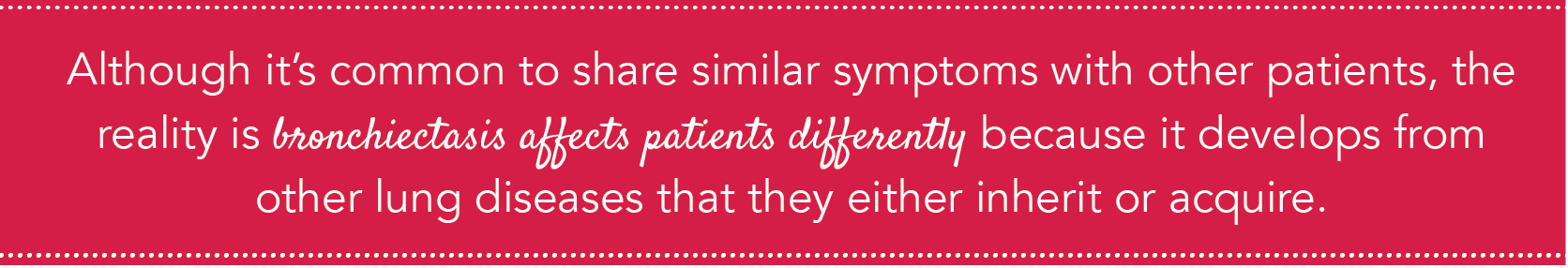 Types of Bronchiectasis, Treating Bronchiectasis