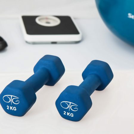 A pair of 2 kg weights