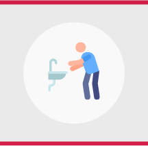Washing hands icon