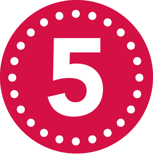 The number five.