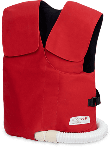 Red SmartVest HFCWO Device