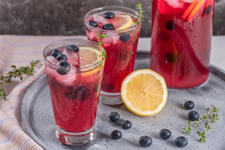 Blueberry lemonade