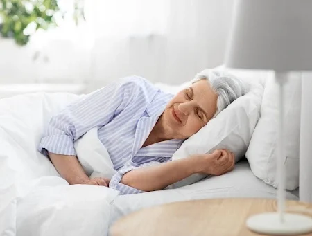 Woman sleeping