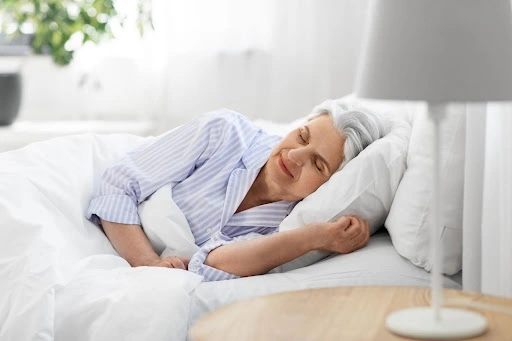 Woman sleeping
