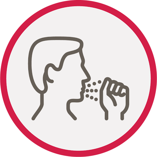 coughing icon